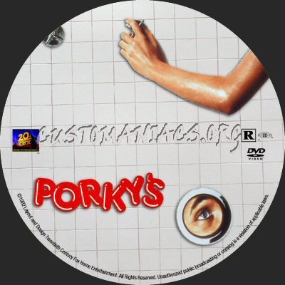 Porky's dvd label