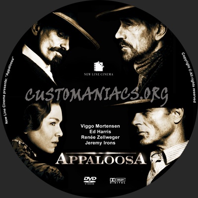 Appaloosa dvd label