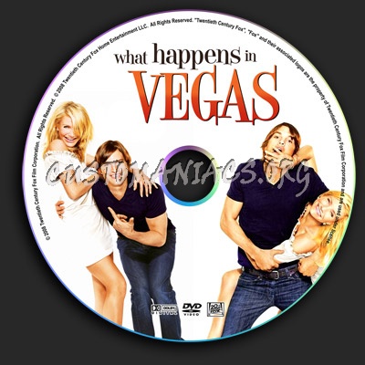 What Happens In Vegas dvd label