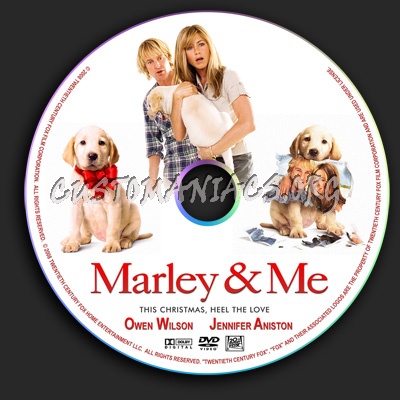 Marley & Me dvd label