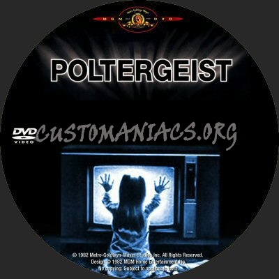 Poltergeist dvd label