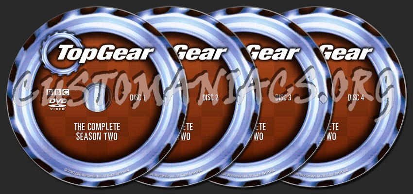 Top Gear Season Two dvd label