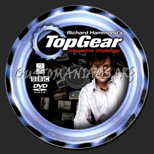 Richard Hammond's Top Gear Interactive Challenge dvd label