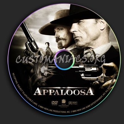 Appaloosa dvd label