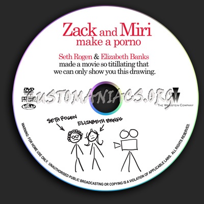 Zack And Miri Make A Porno dvd label