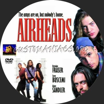 Airheads dvd label