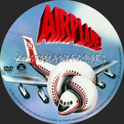 Airplane! dvd label