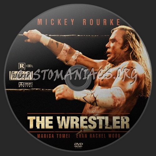 The Wrestler dvd label