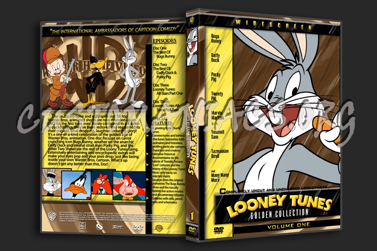 Looney Tunes Golden Collection dvd cover