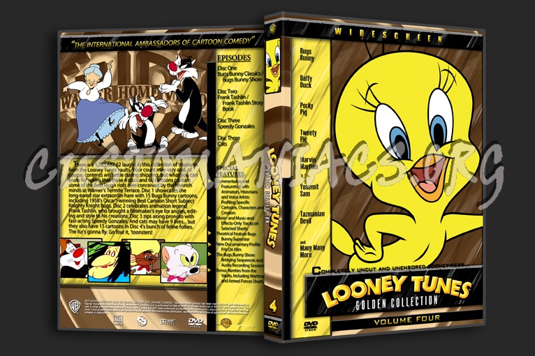 Looney Tunes Golden Collection dvd cover
