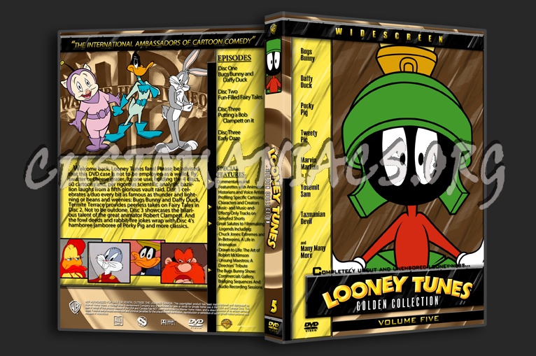 Looney Tunes Golden Collection dvd cover