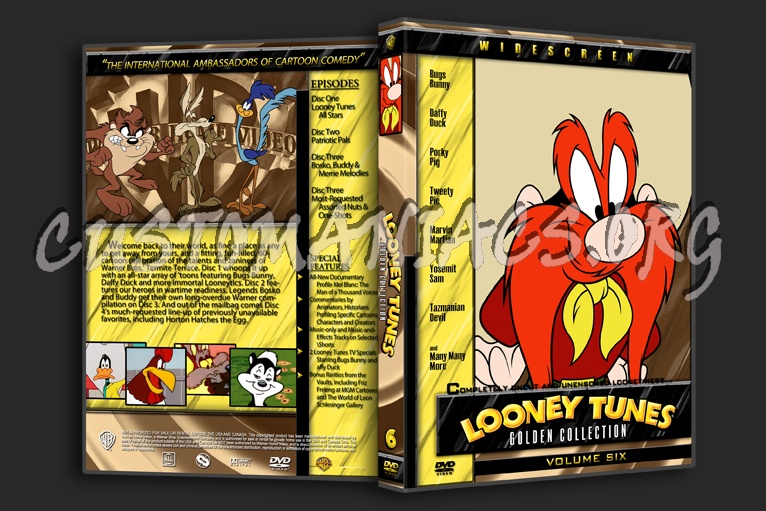 Looney Tunes Golden Collection dvd cover