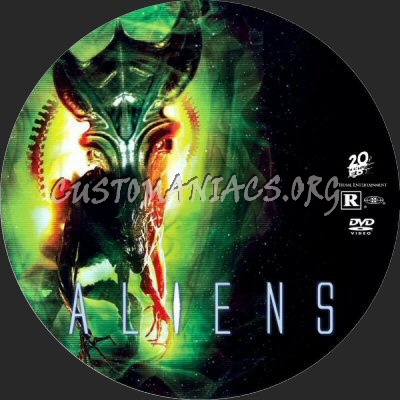 Aliens dvd label