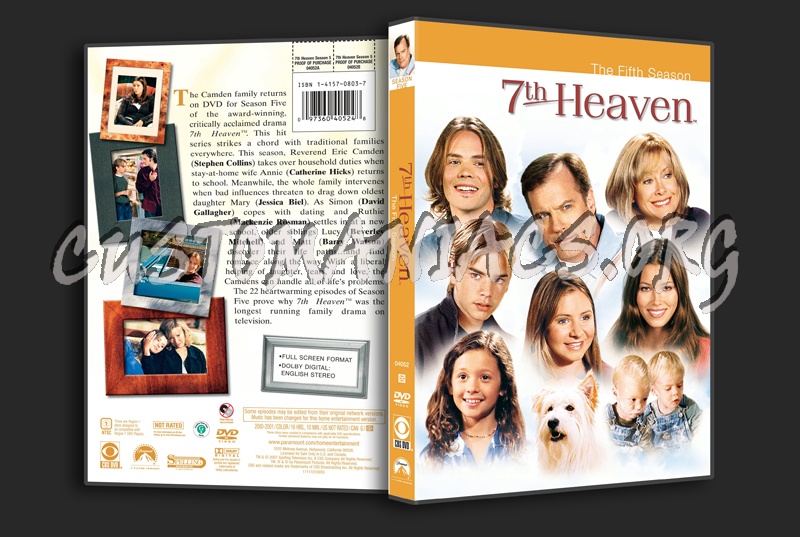 7th Heaven Season 5 dvd cover