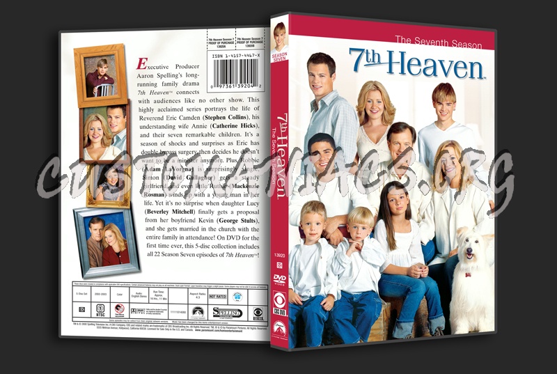 7th Heaven Season 7 dvd cover