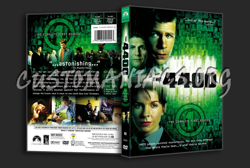 The 4400 Season 1 dvd cover