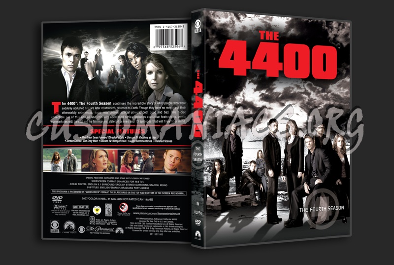 The 4400 Season 4 dvd cover