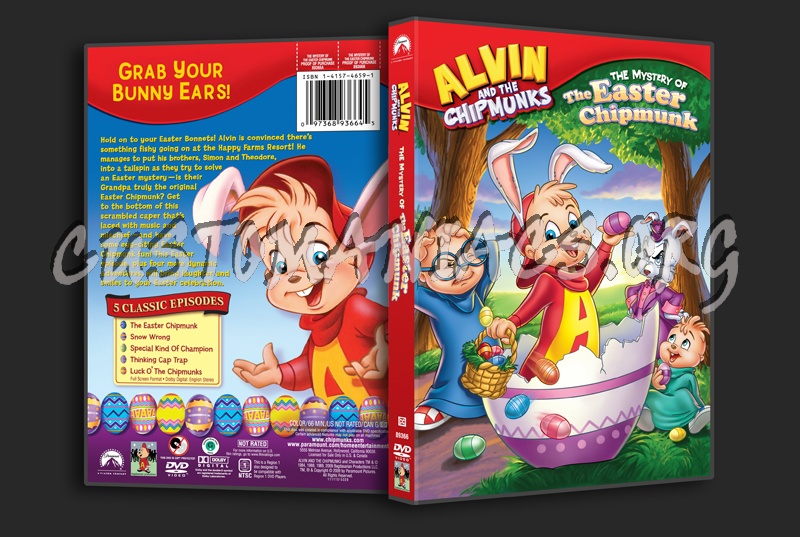 Alvin & the Chipmunks: The Mystery of the Easter Chipmunk dvd cover