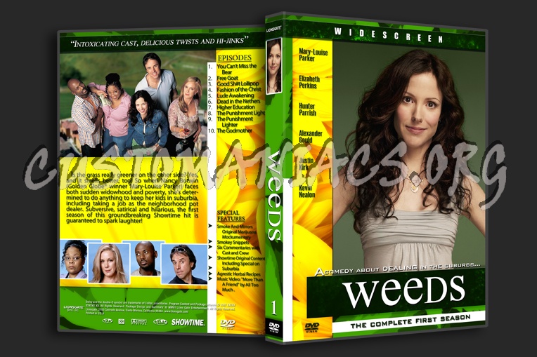 Weeds dvd cover