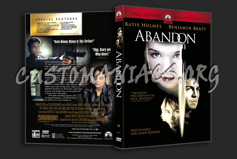 Abandon dvd cover