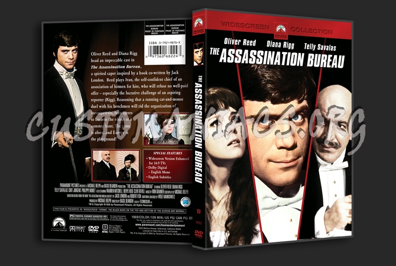 The Assassination Bureau dvd cover