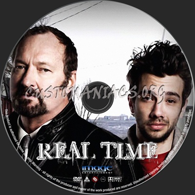 Real Time dvd label