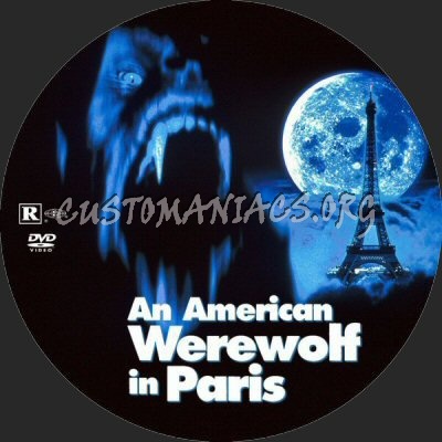 An American Werewolf in Paris dvd label