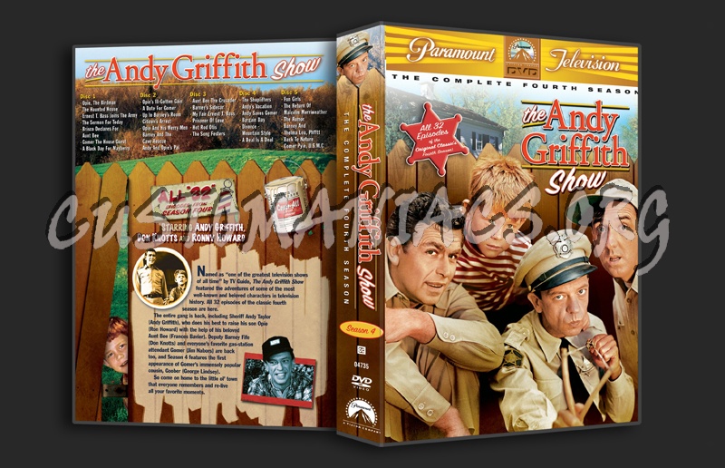 The Andy Griffith Show Season 4 dvd cover