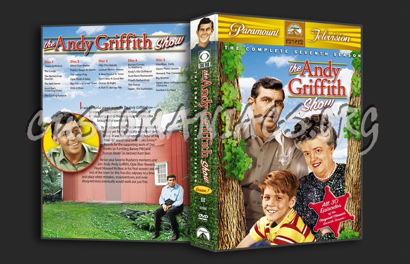 The Andy Griffith Show Season 7 dvd cover
