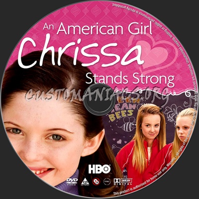 American Girl Chrissa Stands Strong dvd label