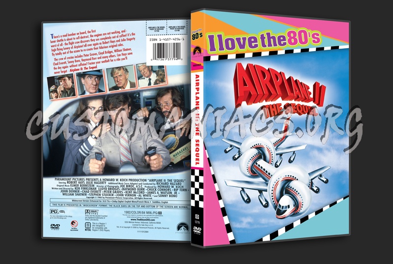 Airplane 2 The Sequel dvd cover