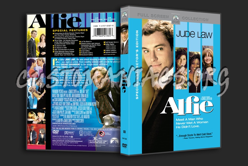 Alfie dvd cover