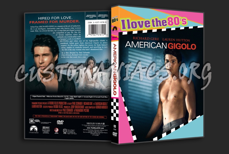 American Gigolo dvd cover