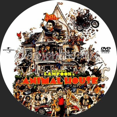 Animal House dvd label