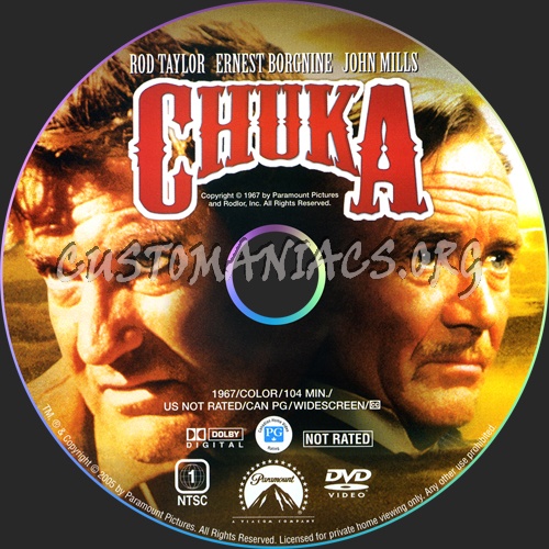 Chuka dvd label