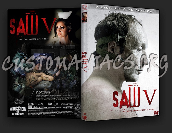 Saw V dvd cover