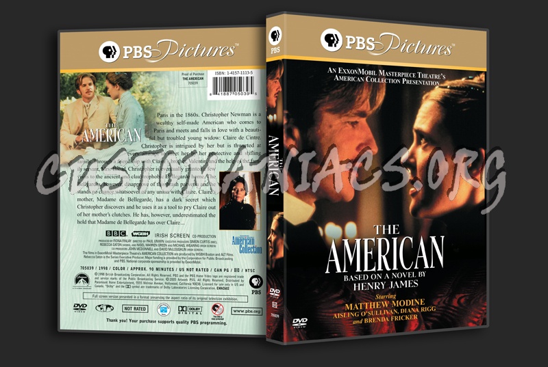 The American dvd cover