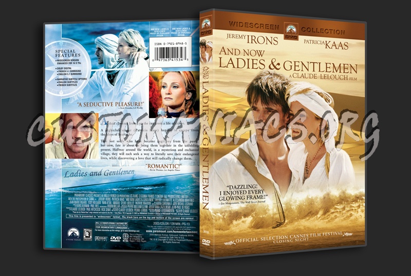 And Now Ladies & Gentlemen dvd cover