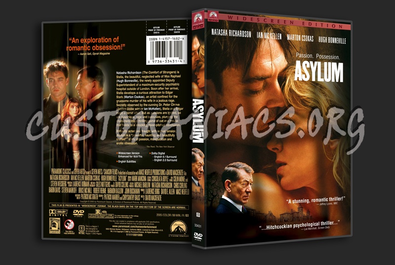 Asylum dvd cover