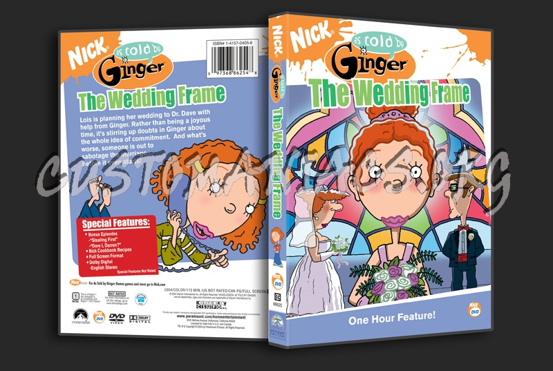 As Told By Ginger: The Wedding Frame dvd cover