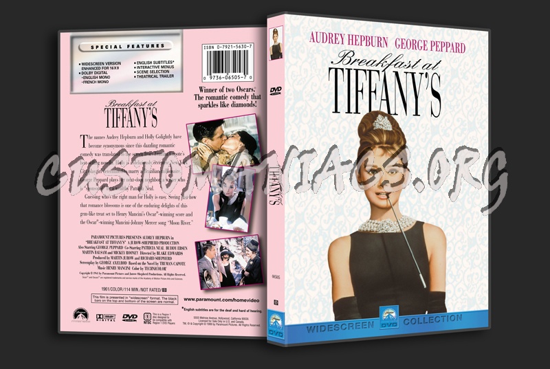 Breakfast At Tiffany's dvd cover