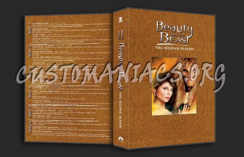 Beauty and the Beast Season 2 dvd cover