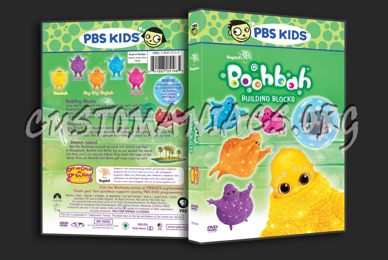 Boohbah Building Blocks dvd cover