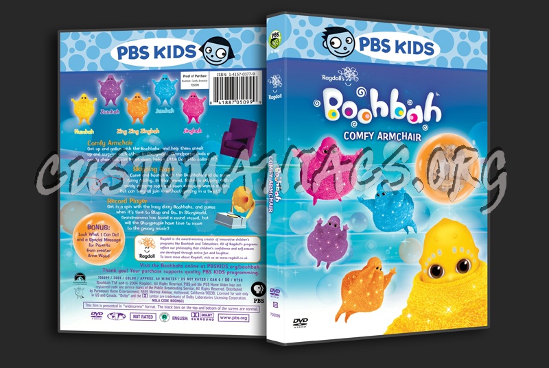Boohbah Comfy Armchair dvd cover