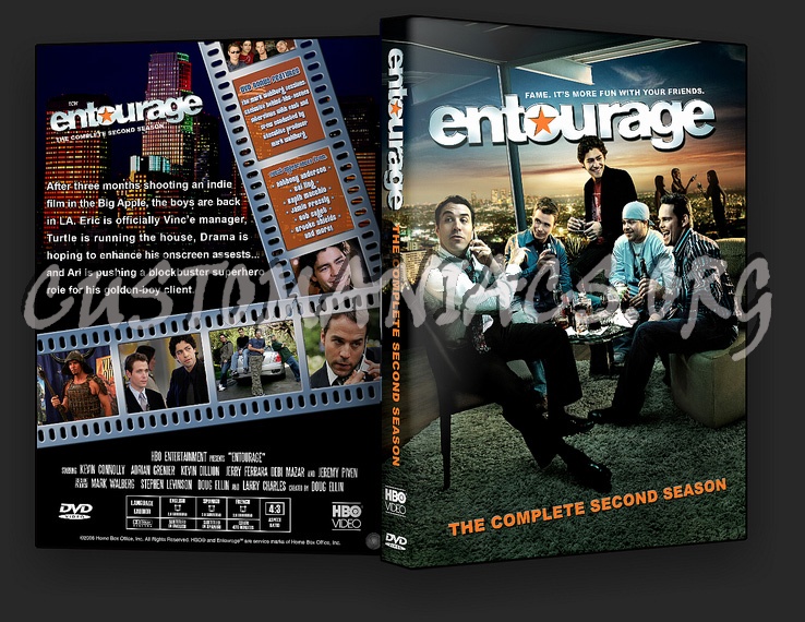 Entourage - Season 2 dvd cover