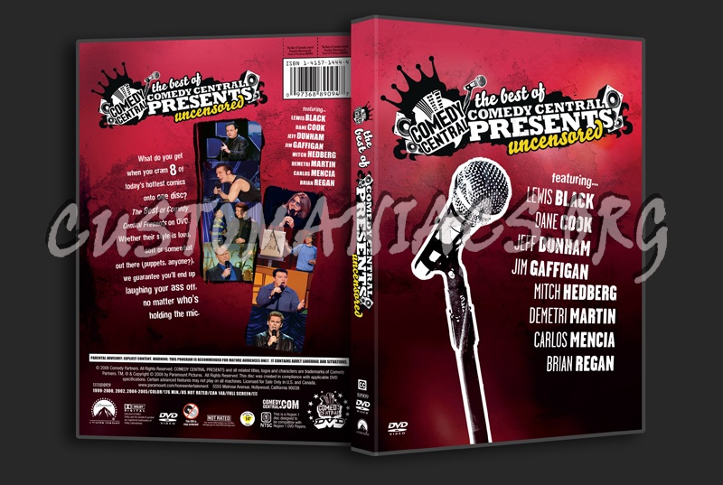 The Best of Comdey Central Presents Uncensored dvd cover