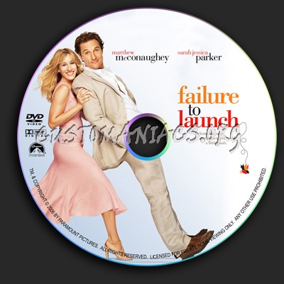 Failure To Launch dvd label