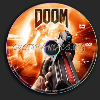 Doom dvd label