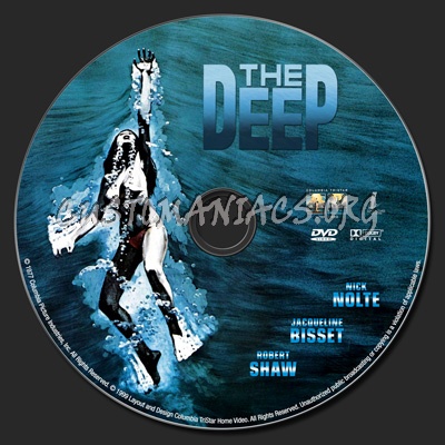 The Deep dvd label