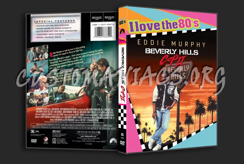 Beverly Hills Cop 2 dvd cover